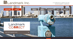 Desktop Screenshot of landmarkincsd.com